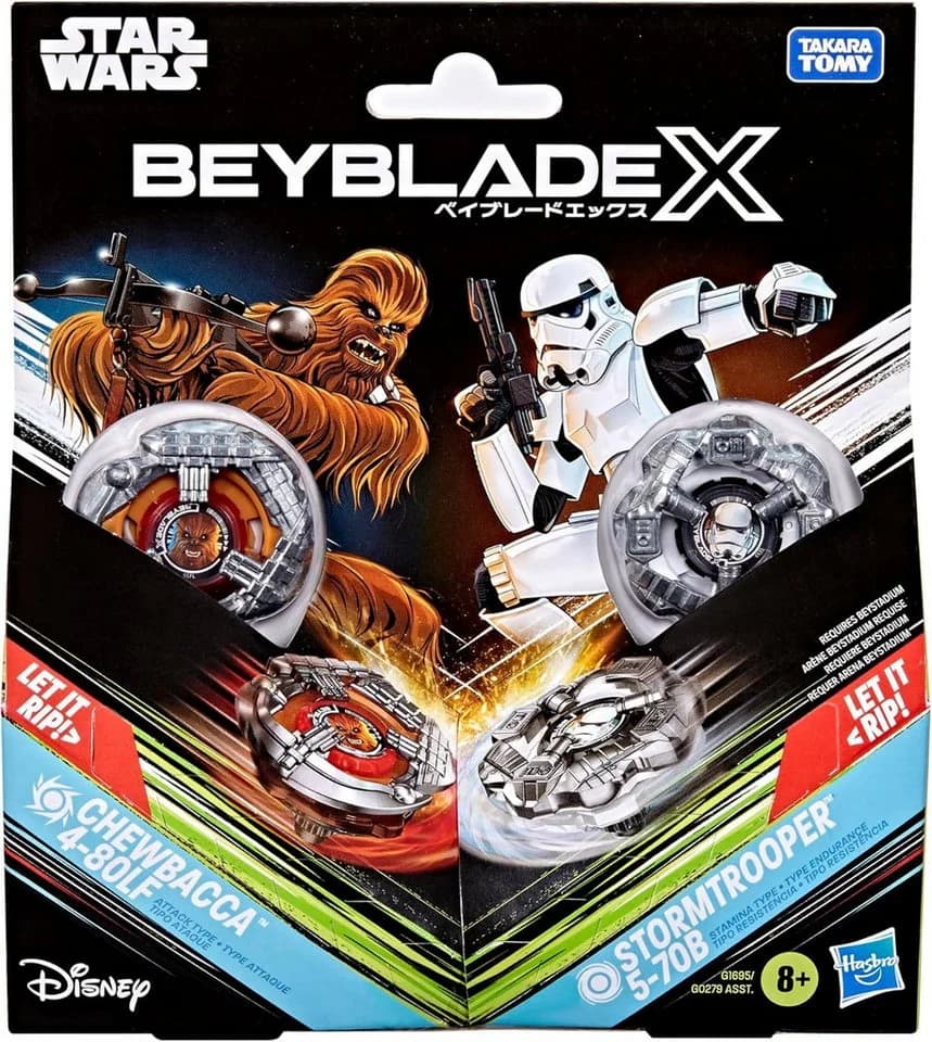 Hasbro Speed-Kreisel Beyblade X Star Wars Collab Chewbacca vs. Sturmtruppler - Bild 2