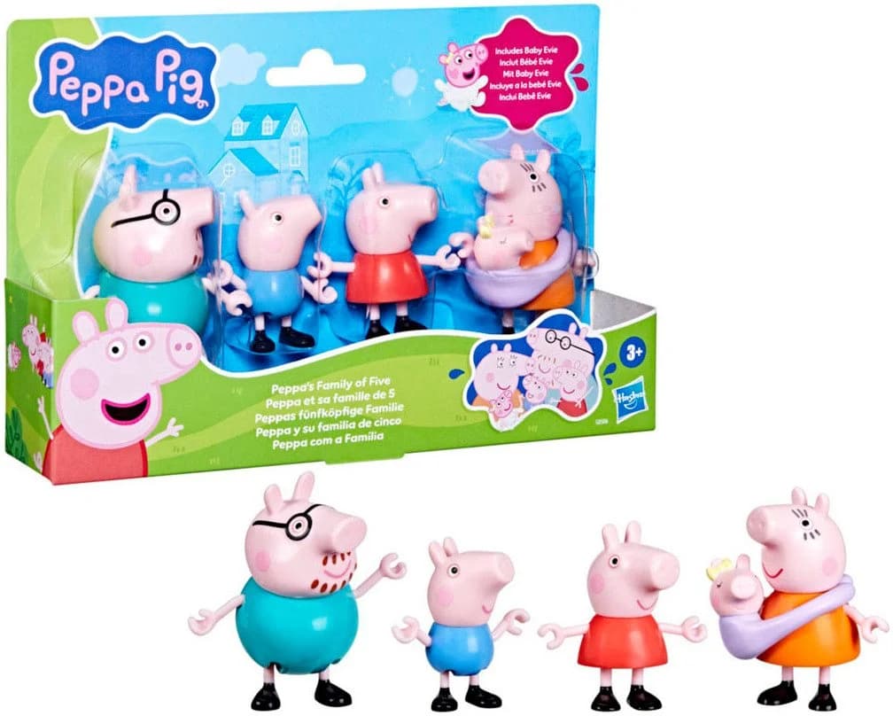 Hasbro Peppa Pig Figurenset 5-teilig - Bild 2