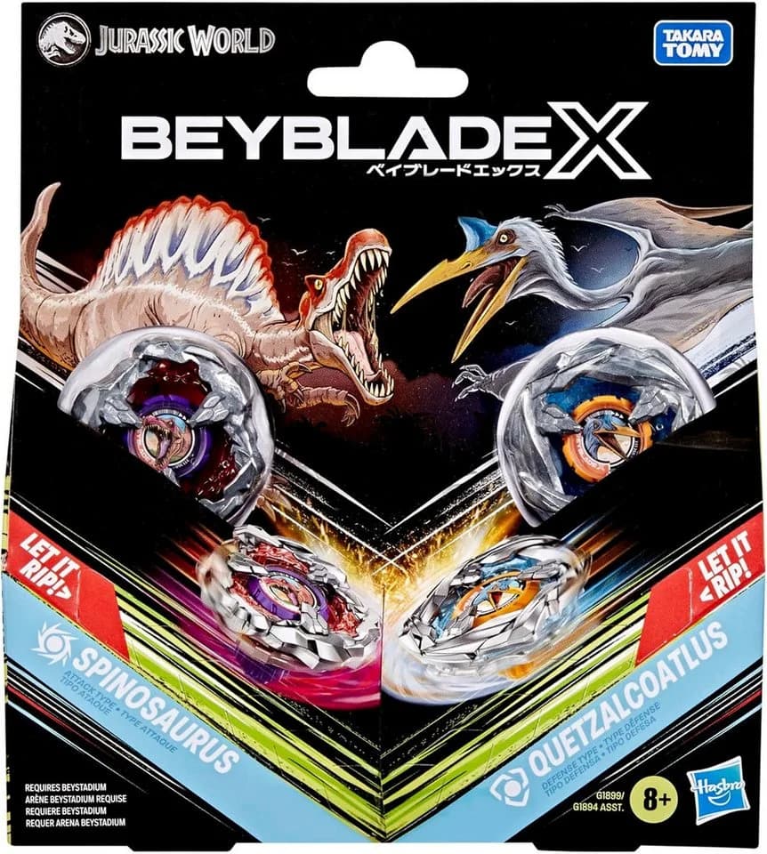 Hasbro Beyblade X Jurassic World Spinosaurus vs. Quetzalcoatlus - Bild 2