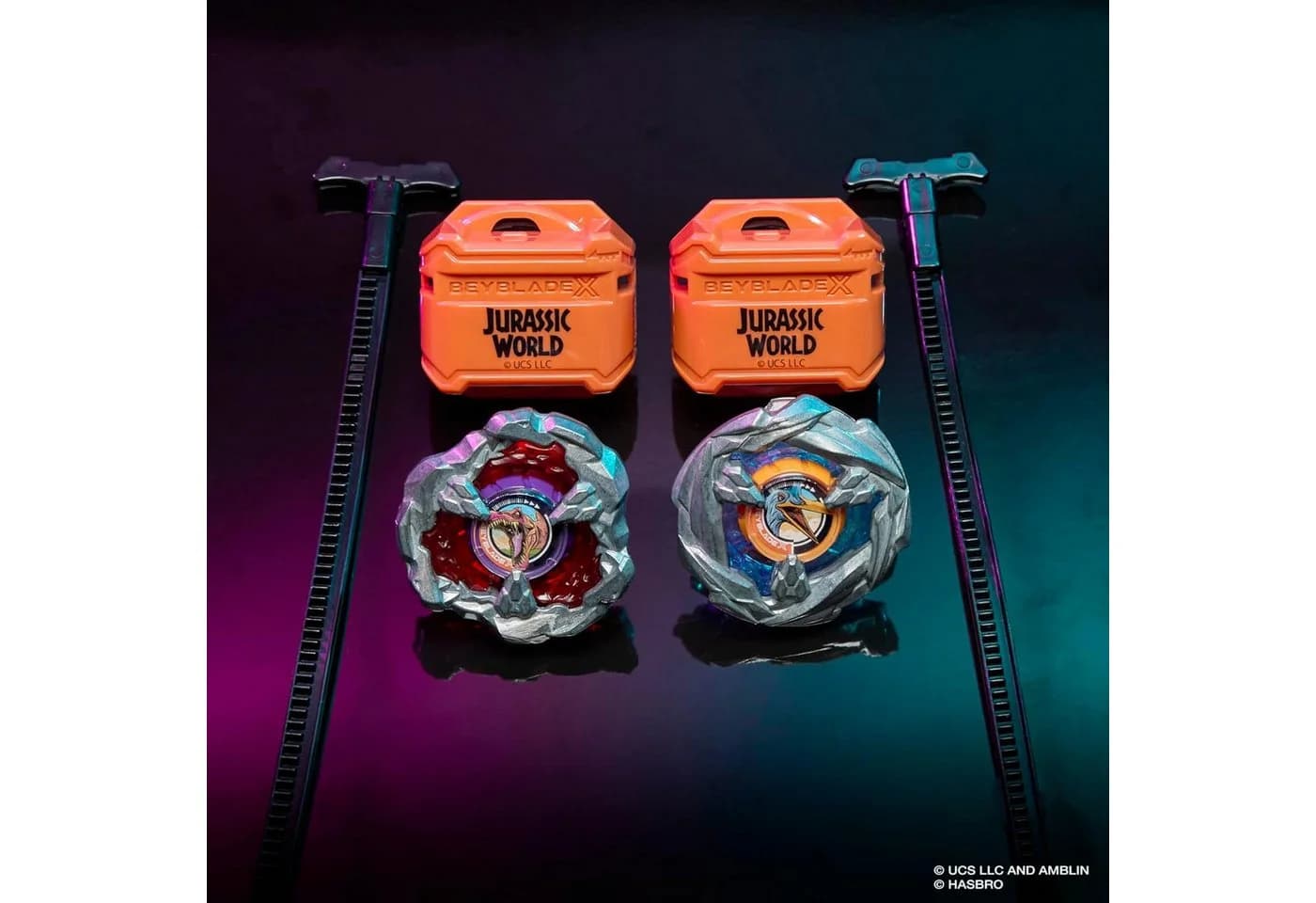 Hasbro Beyblade X Jurassic World Spinosaurus vs. Quetzalcoatlus - Bild 3