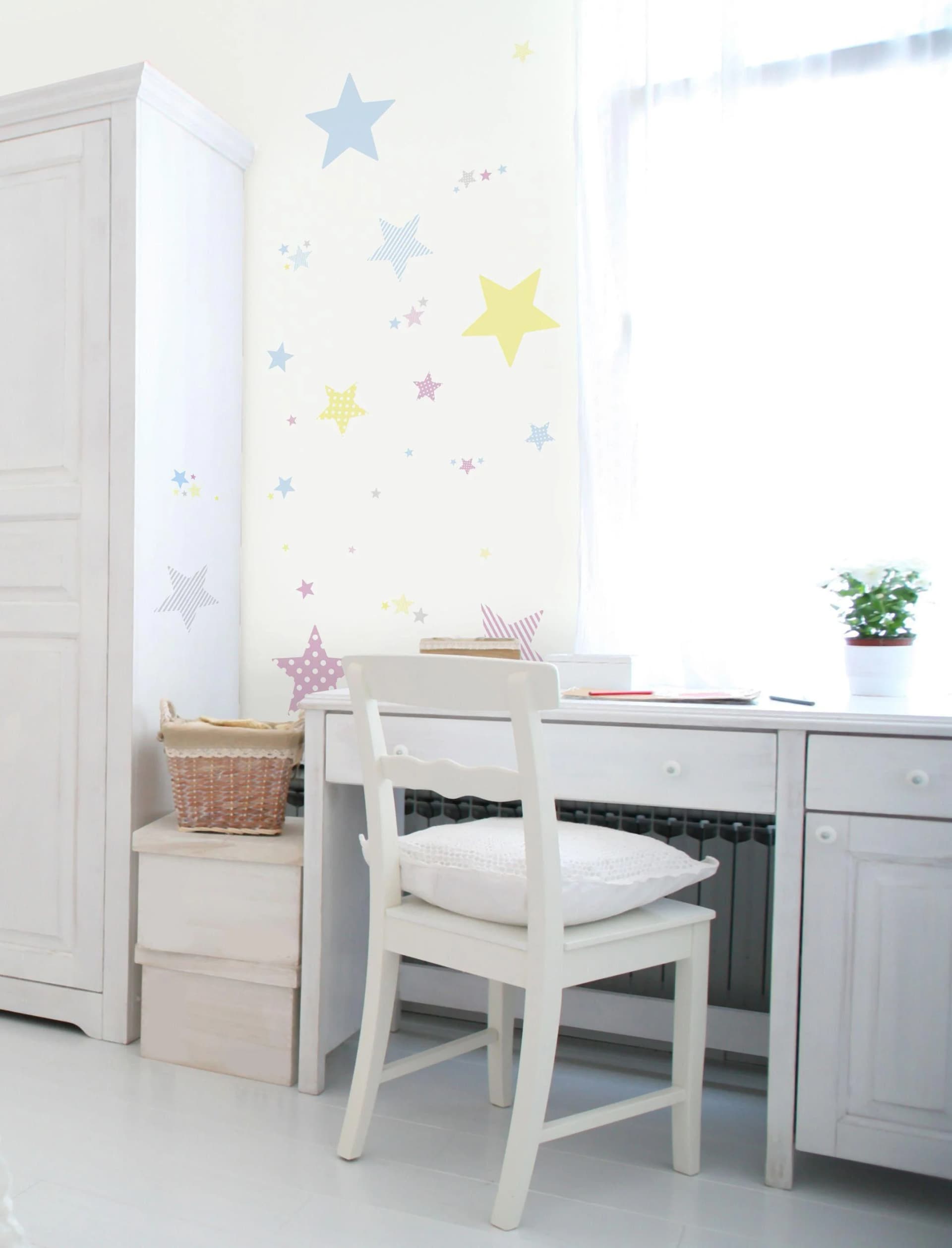 Wandtattoo Sterne Pastell Art for the Home