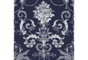 Laura Ashley Vliestapete Josette Dunkelblau Lebhaftes Muster Bild 2