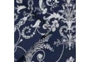 Laura Ashley Vliestapete Josette Dunkelblau Lebhaftes Muster Bild 3