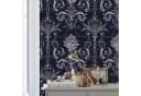 Laura Ashley Vliestapete Josette Dunkelblau Lebhaftes Muster Bild 5