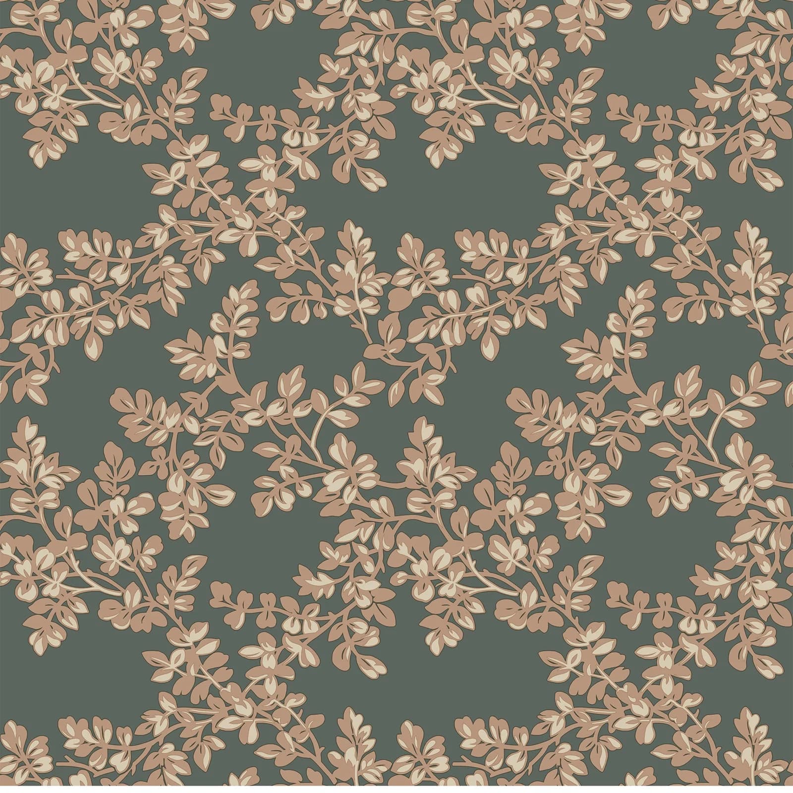 Laura Ashley Vliestapete Burnham Fern Grün