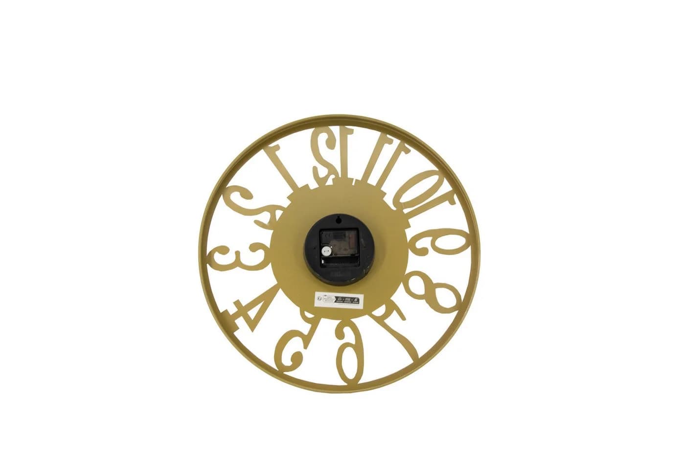 Wanduhr ART FOR THE HOME "Zahlen" Gold Modern - Bild 3