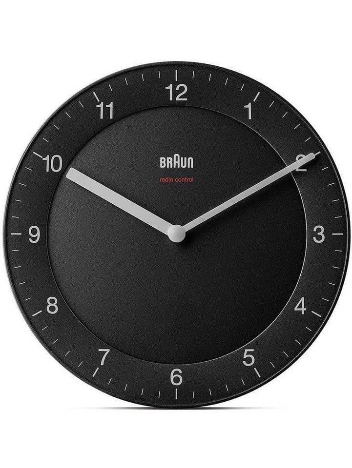 Braun Wanduhr Klassik Funkwanduhr Braun BC06B-DCF - Bild 2