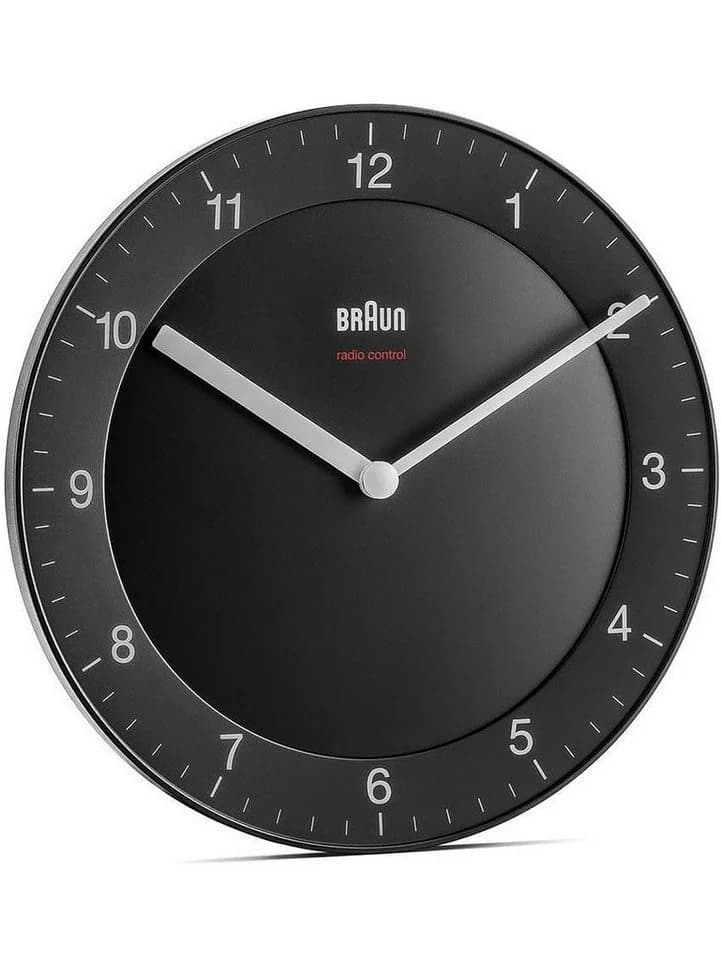 Braun Wanduhr Klassik Funkwanduhr Braun BC06B-DCF - Bild 3