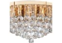 Searchlight Deckenleuchte Kristall-Leuchte Hanna 6-flammig Gold Bild 3