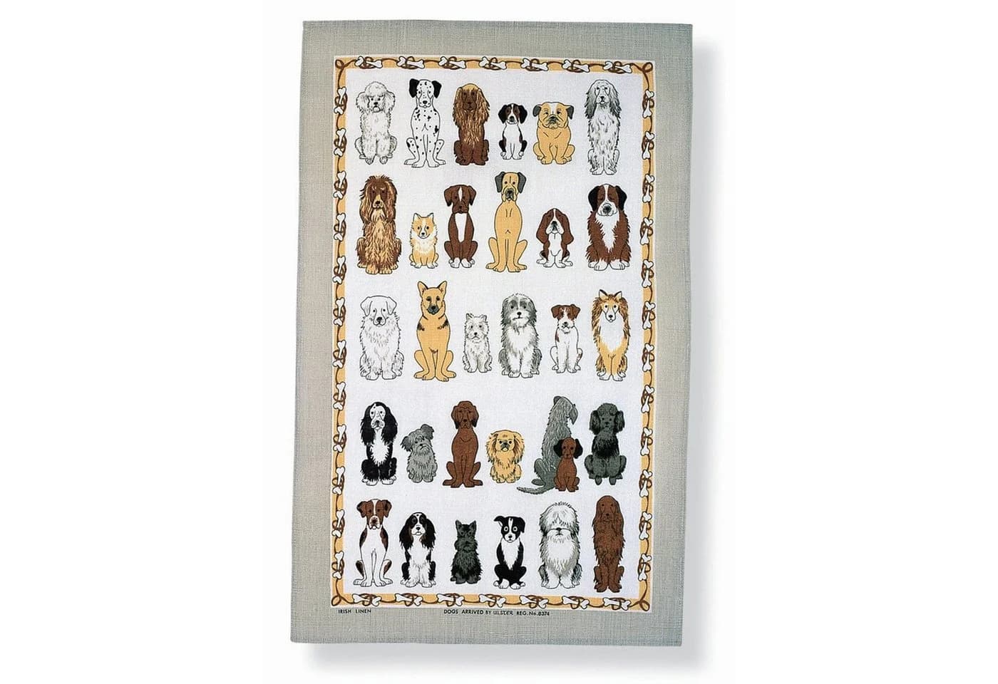 Ulster Weavers Geschirrtuch Dogs Arrived 100% Baumwolle Hundemotiv