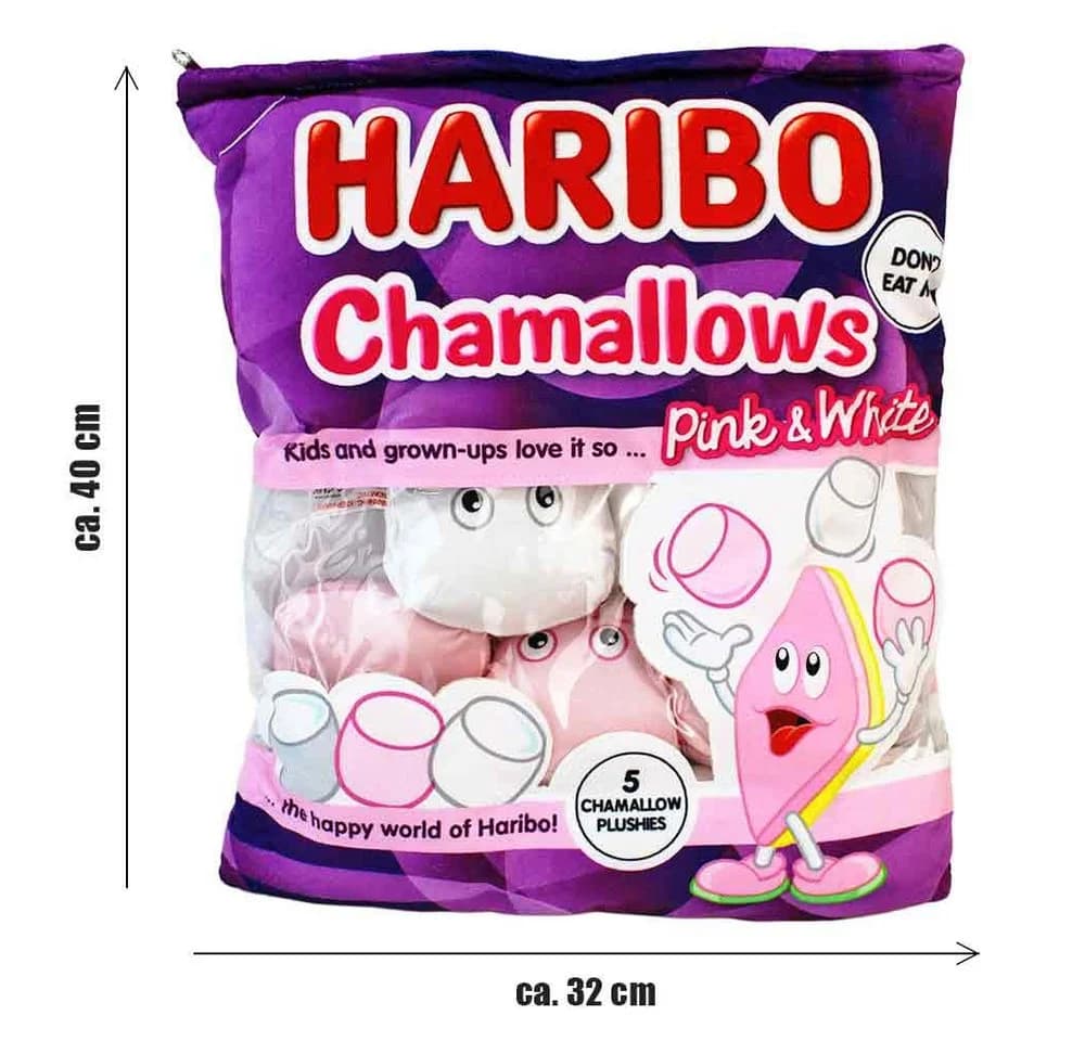 BEMIRO Haribo Chamallows XXL Plüschset mit 5 Tieren - Bild 3