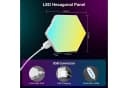 Athlix LED Wandleuchte Hexagon Panel RGB Bluetooth Musiksynchronisation Bild 5