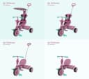 TP Toys Dreirad Einhorn 4 in 1 Rosa Bild 3