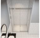 AICA Duschtür 100x195cm 8mm Nano ESG Glas Chrom Bild 5