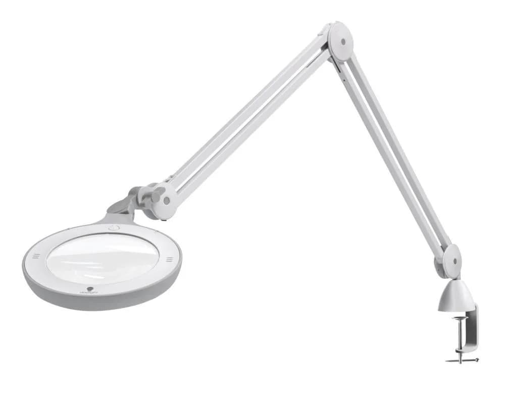 Daylight LED Arbeitsleuchte Omega 5 Lupenleuchte mit 2 Glaslinsen 3D + 5D - Bild 2