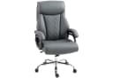 ibettertec Chefsessel Schwarz PU-Leder Ergonomisch Bild 2