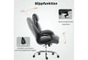 ibettertec Chefsessel Schwarz PU-Leder Ergonomisch Bild 4