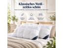 Fyrove Kopfkissen 2er-Set Baumwolle Weiß Ergonomisch Bild 4