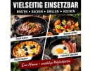 Fyrove Gusseisen Pfannen-Set 3-teilig mit Ausguss Bild 3