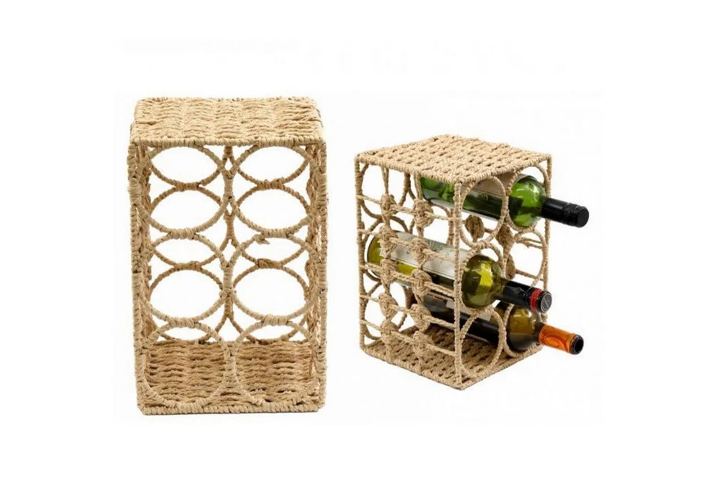 mitienda Weinregal Metall 3 Ebenen für 6 Flaschen Modern - Bild 3
