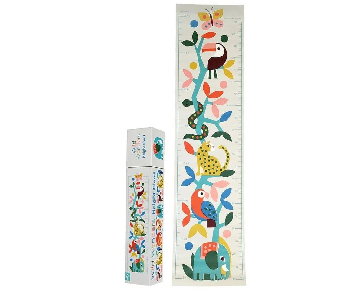 Rex London Messlatte Kinder Wand Deko Wachstumslatte 30-135cm - Bild 2