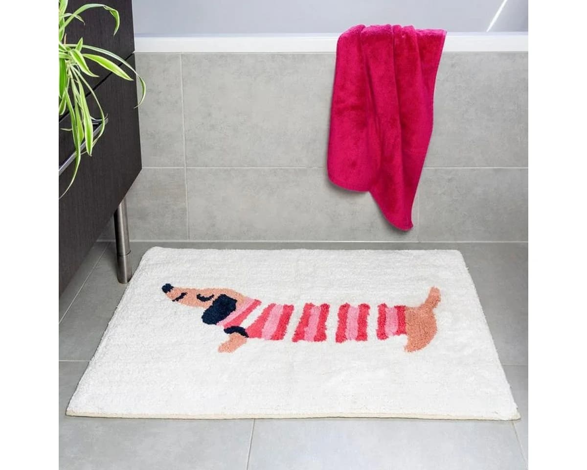 Rex London Badematte Bunt 80x50cm Baumwolle