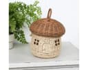 Rex London Aufbewahrungskorb Pilz Ø22cm Rattan Korb Deko Aufbewahrung Gartendeko Bild 3