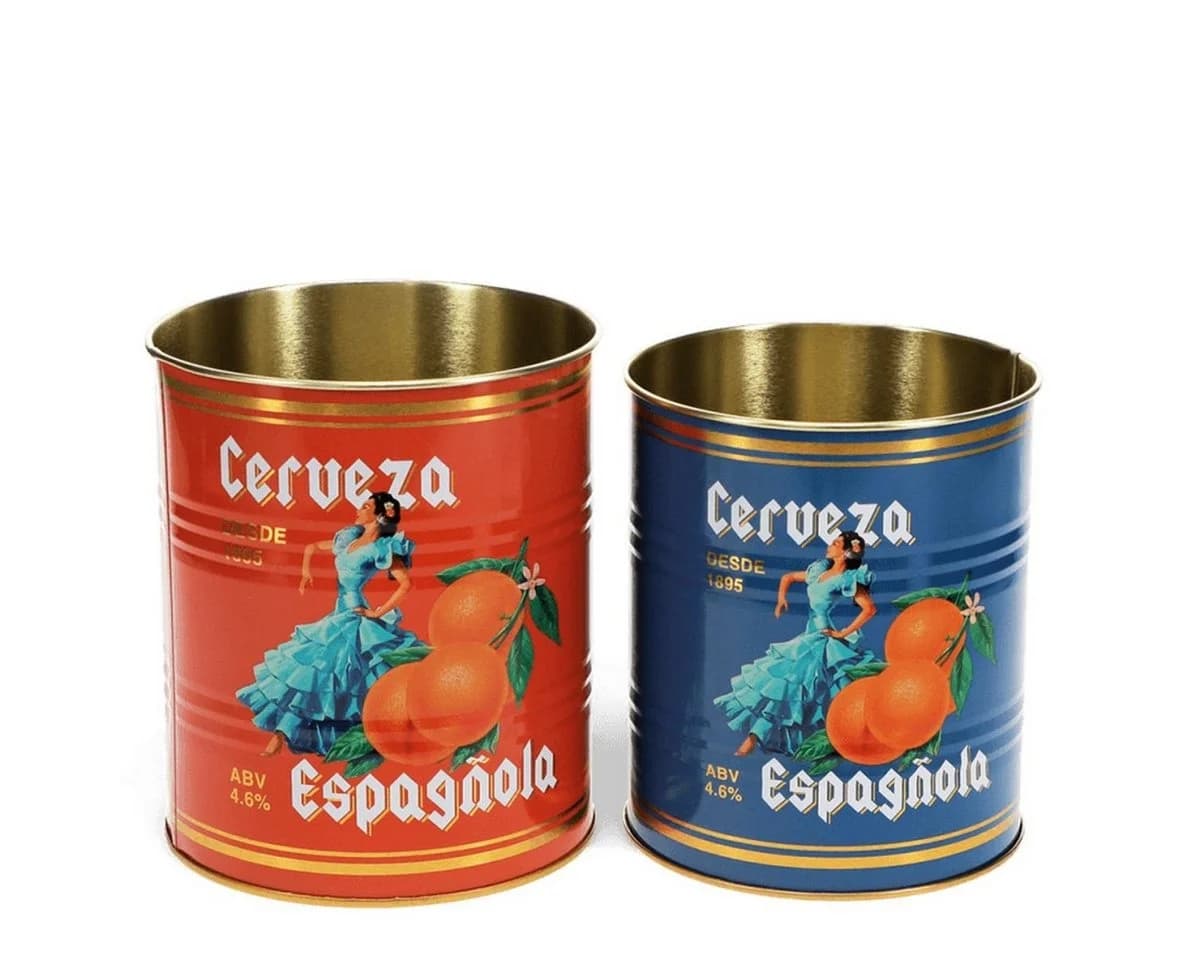 Rex London Aufbewahrungsdose Metall-Dosen 2er Set Retro Deko - Bild 2