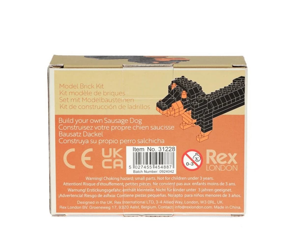 Rex London Miniatur Tier-Bausatz aus Mikro-Bausteinen für Kinder ab 6 Jahren - Bild 5