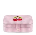 Rex London Schmuckkasten Rosa Gingham-Kirsche Bild 3
