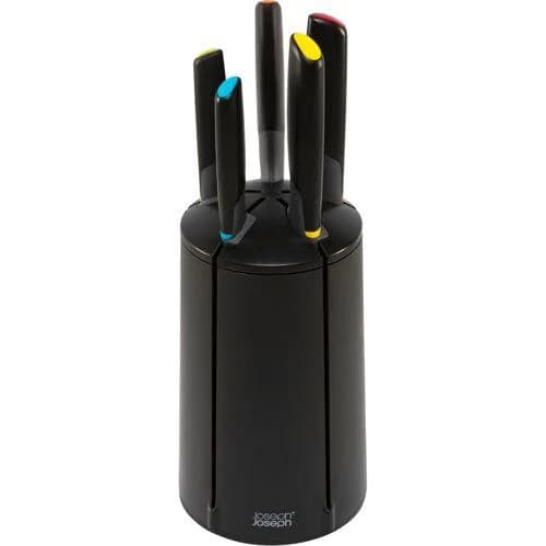 Joseph Joseph Elevate Messerblock Set 6-tlg. Schwarz