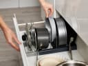 Joseph Joseph DrawerStore™ Erweiterbarer Kochgeschirr-Organizer Grau Bild 5