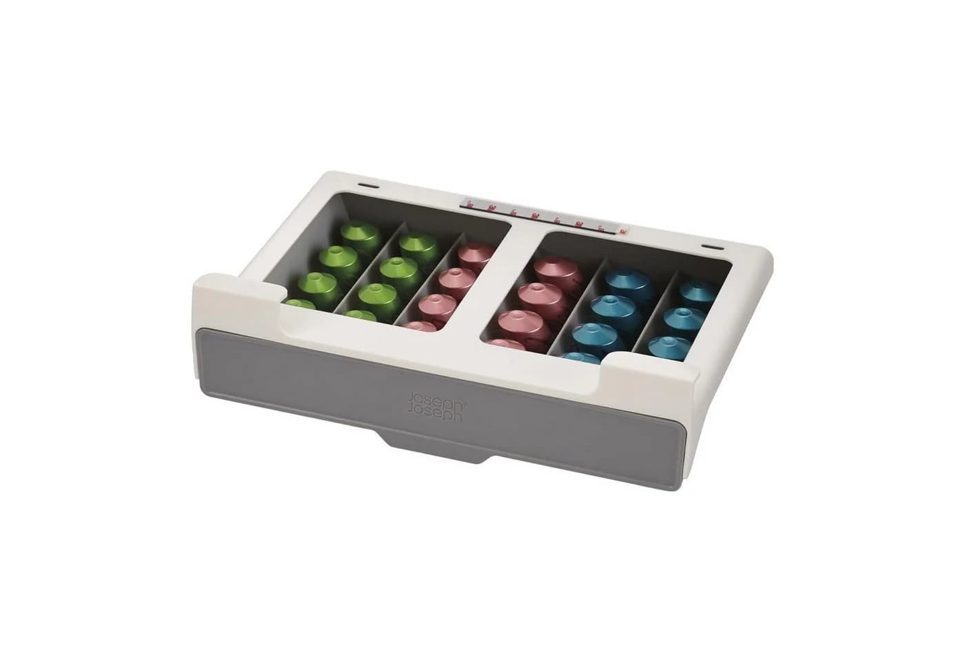 Joseph Joseph Kapselhalter Unterregal Schublade für Nespresso-Kapseln - Bild 2