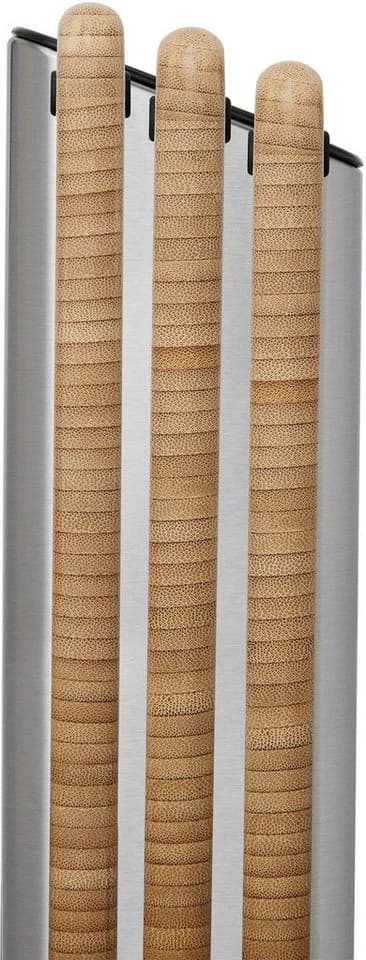 Joseph Joseph Folio Steel 3-tlg. Schneidebrett-Set Bambusblock - Bild 3
