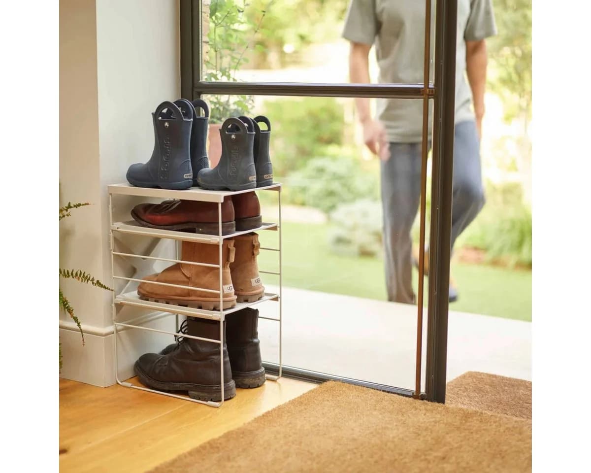 Joseph Joseph Level Ecru Verstellbares Schuhregal