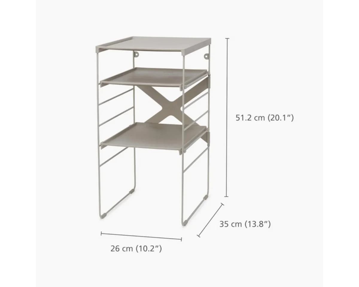 Joseph Joseph Level Ecru Verstellbares Schuhregal - Bild 2
