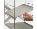 Joseph Joseph Level Ecru Verstellbares Schuhregal Bild 3