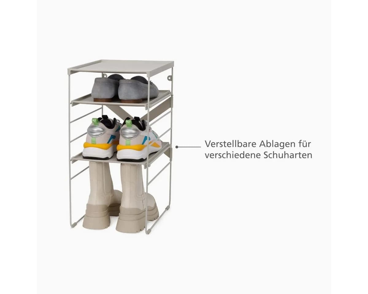 Joseph Joseph Level Ecru Verstellbares Schuhregal - Bild 4