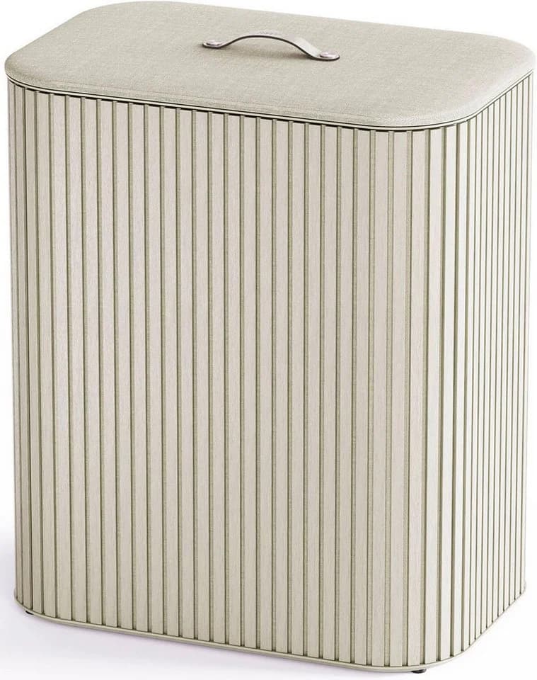 Joseph Joseph Wäschesortierer Tota Twin Luxe 90L Bambus Beige - Bild 2