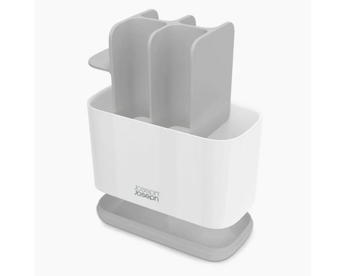 Joseph Joseph EasyStore Zahnputzbecher grau-weiß - Bild 2