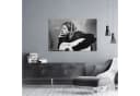 Close Up Poster Nirvana Kurt Cobain Rauchend Gitarre Retro Bild 3