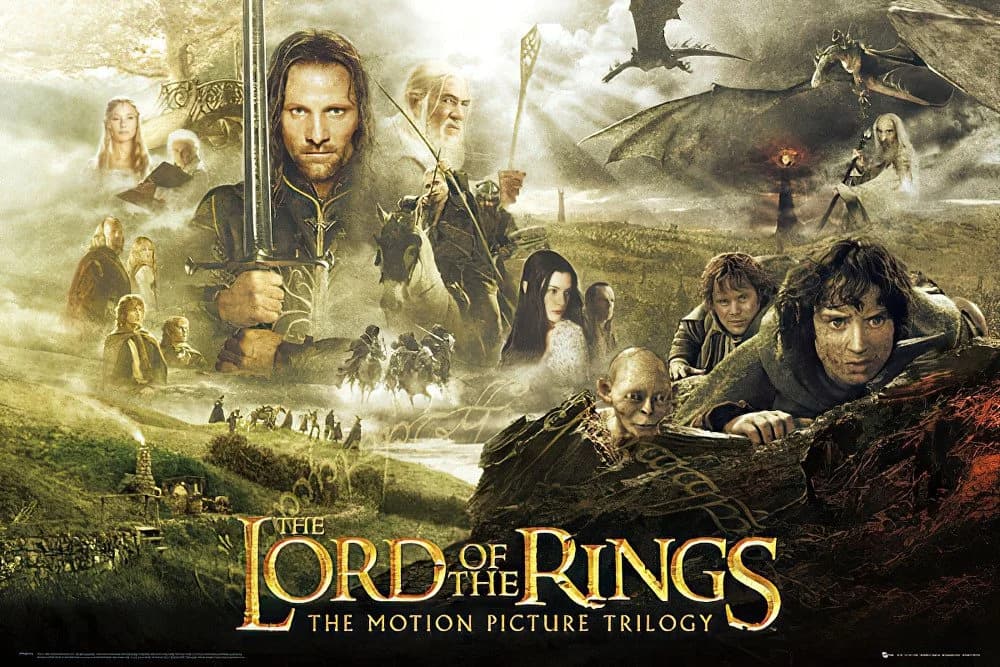 GB eye Poster Herr der Ringe Trilogie Collage