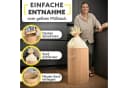 HANDFILL Flaschensammler Wäschekorb Bambus 55L Bild 3