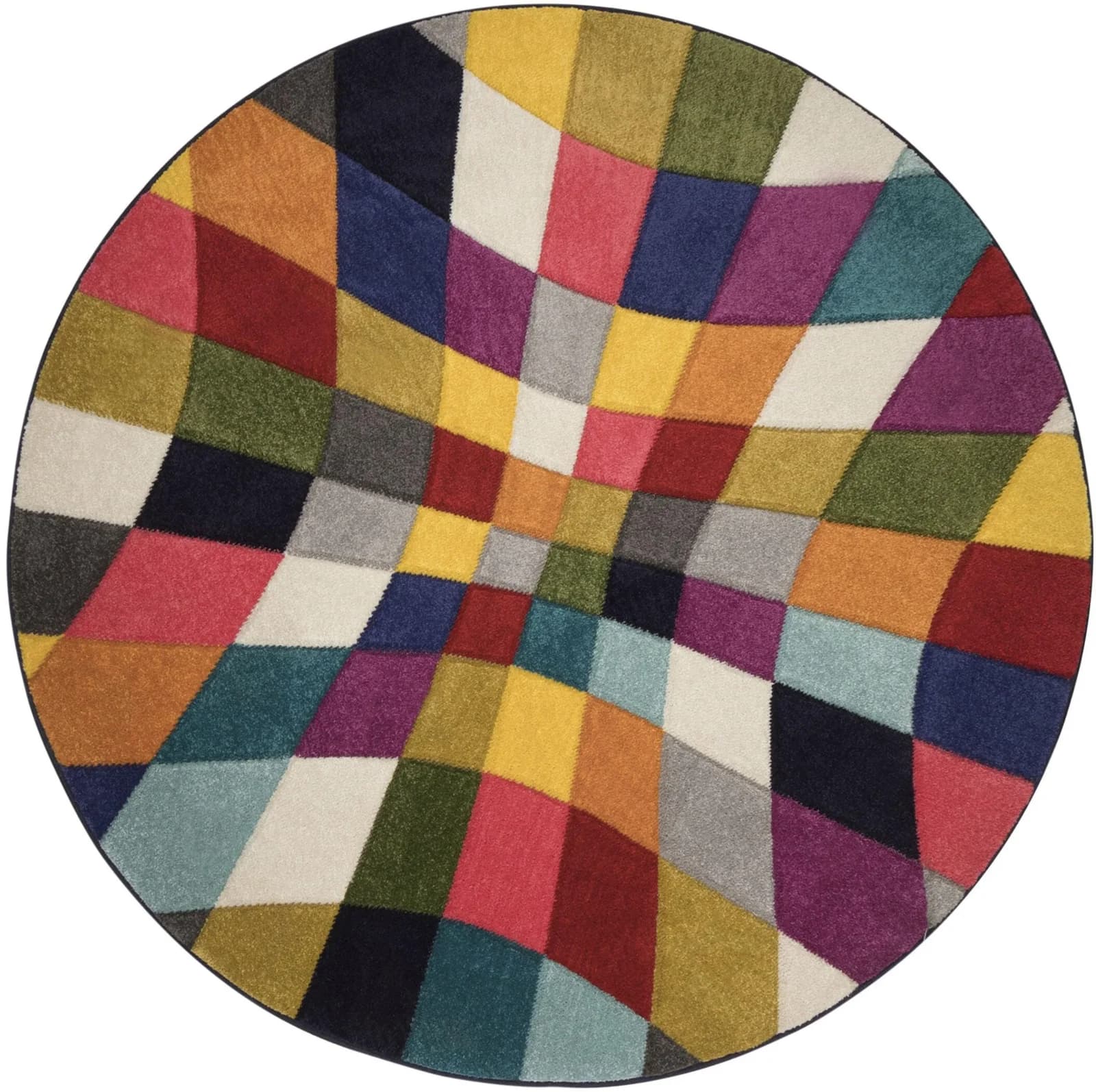 FLAIR RUGS Teppich Rhumba Bunt Geometrisches Rautenmuster