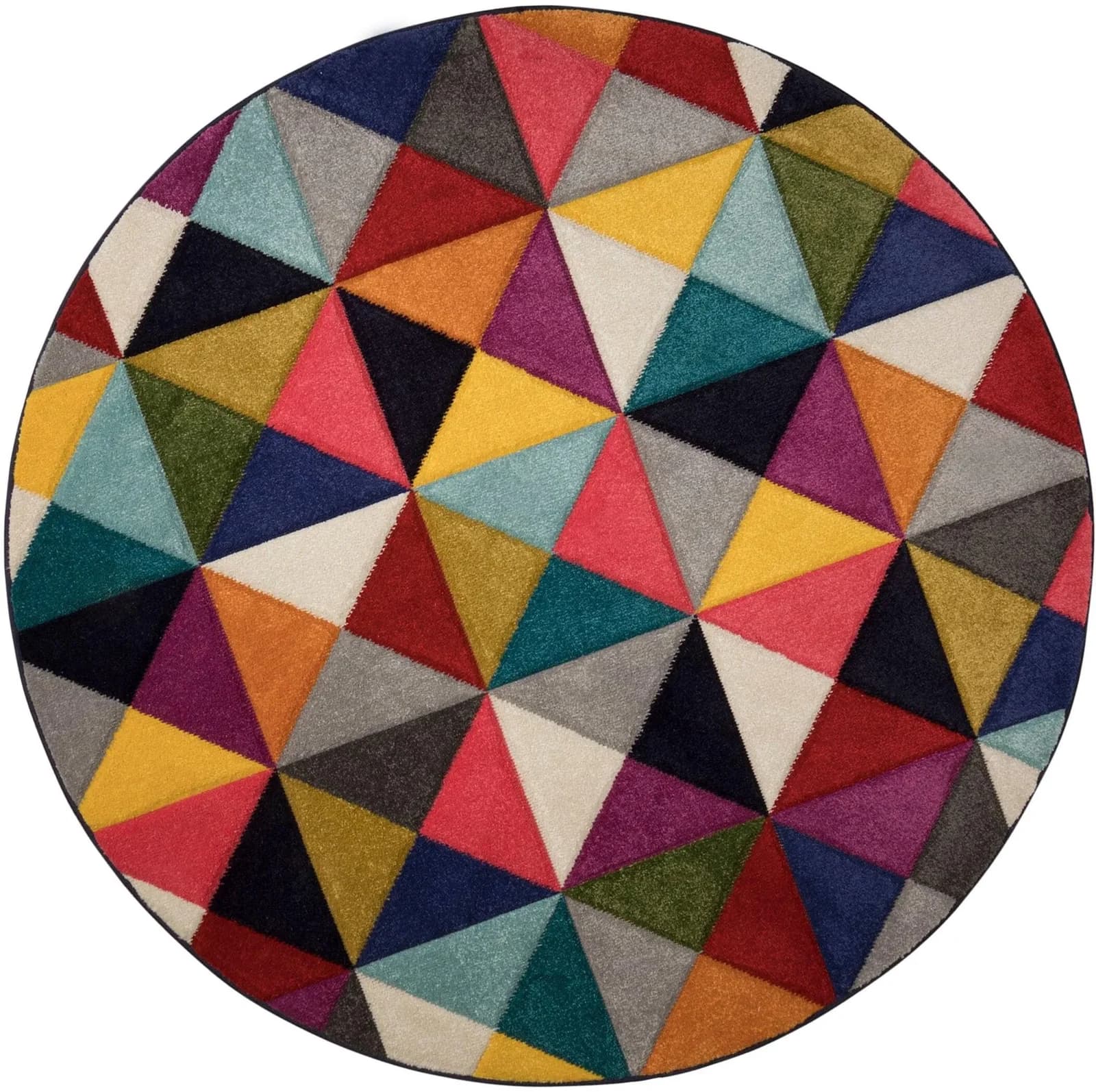 FLAIR RUGS Samba Teppich Bunt Retro Design