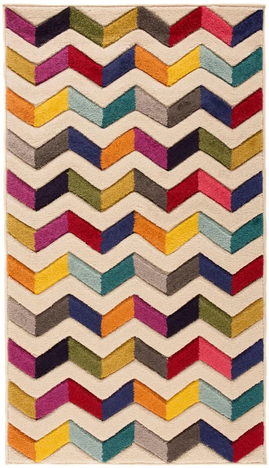 FLAIR RUGS Bolero Teppich Bunt Geometrisches Muster Polypropylen