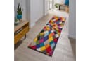 FLAIR RUGS Läufer Rhumba Bunt Rautenmuster Polypropylen Bild 1