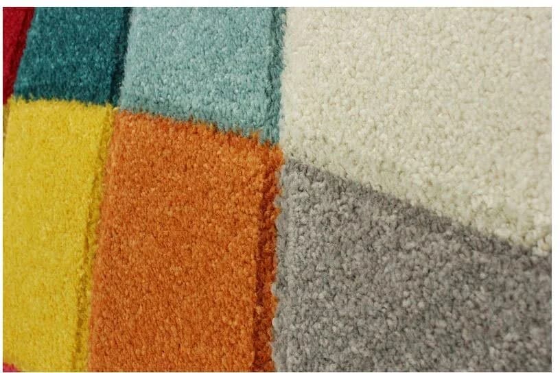 FLAIR RUGS Läufer Rhumba Bunt Rautenmuster Polypropylen - Bild 3