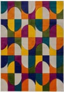FLAIR RUGS ChaCha Teppich Bunt Geometrisches Design Bild 1