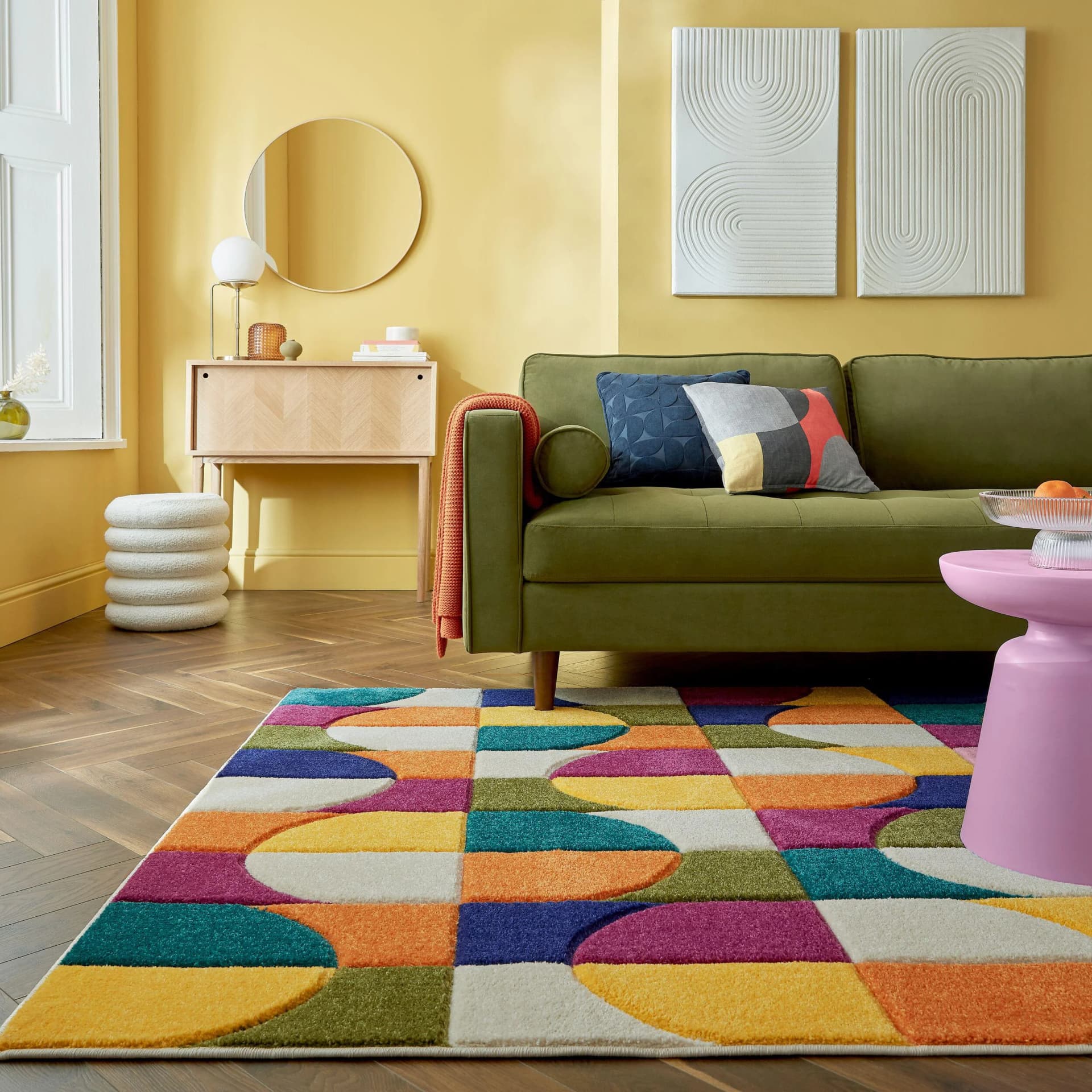 FLAIR RUGS ChaCha Teppich Bunt Geometrisches Design - Bild 5